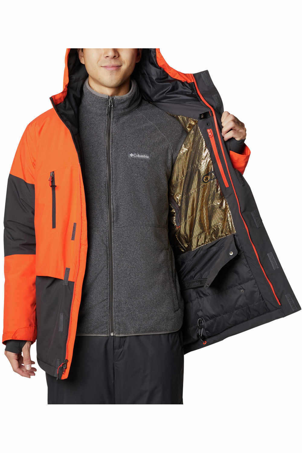 Columbia chaqueta esquí hombre AERIAL ASCENDER RED QUARTZ 04