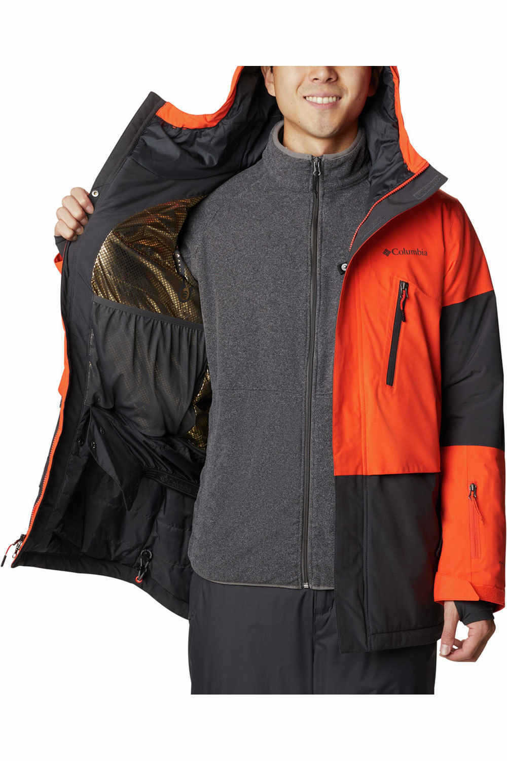 Columbia chaqueta esquí hombre AERIAL ASCENDER RED QUARTZ 05