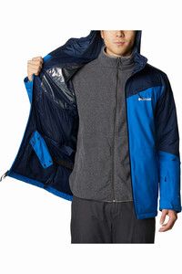 Columbia chaqueta esquí hombre ICEBERG POINT BRIGHT INDIGO vista frontal