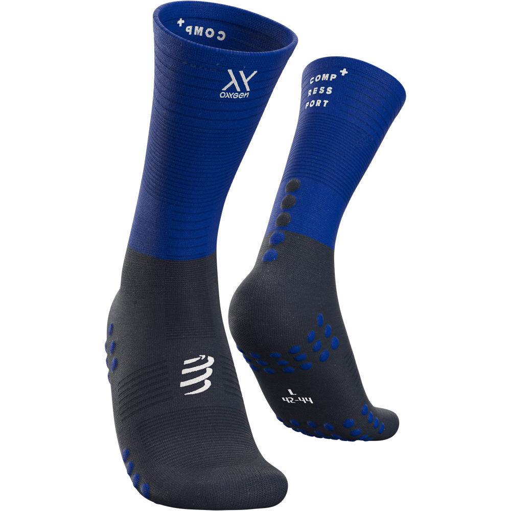 Compressport calcetines running Mid Compression Socks vista frontal