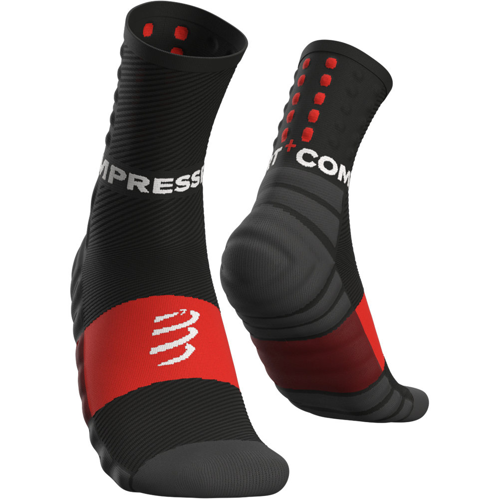 Compressport calcetines running Shock Absorb Socks vista frontal