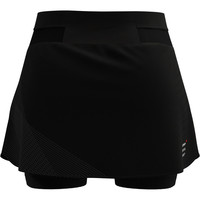 Compressport malla corta running mujer PERFORMANCE SKIRT 05