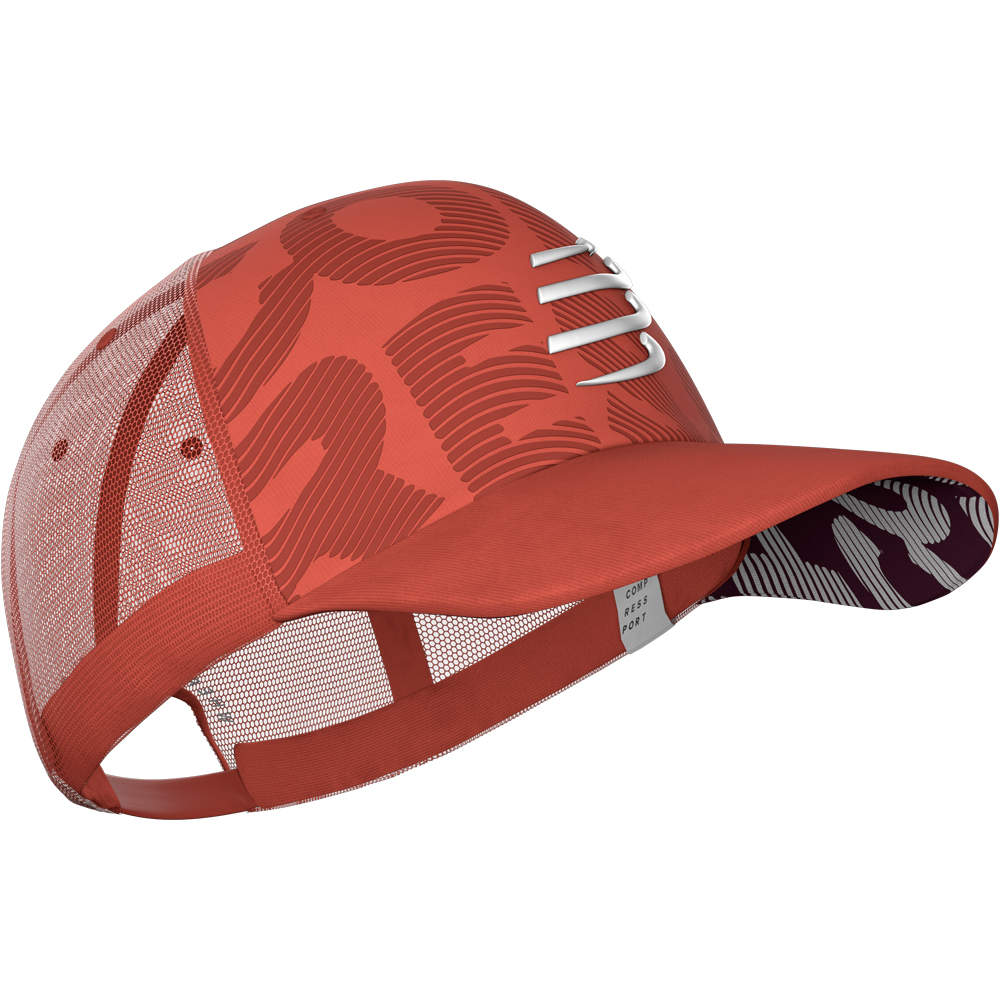 Compressport gorra running Trucker Cap vista frontal