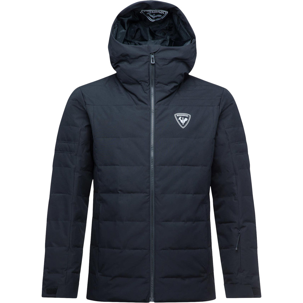 Rossignol chaqueta esquí hombre RAPIDE JKT BLACK vista frontal