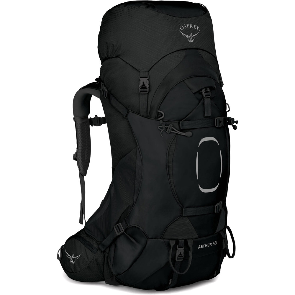 Osprey mochila montaña AETHER 55 vista frontal