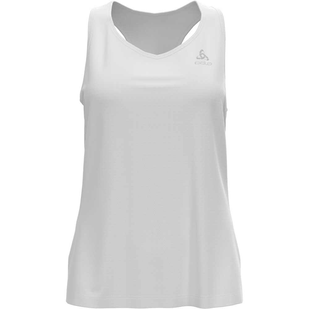 Essential camiseta técnica tirantes mujer Blanco (XL)
