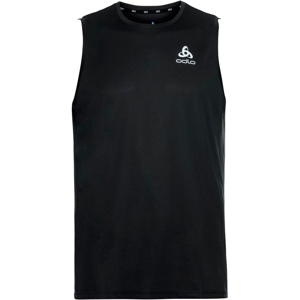 Essential camiseta entrenamiento tirantes hombre Negro (XL)