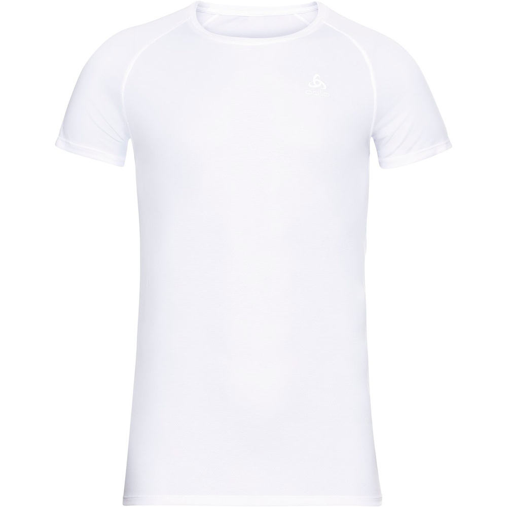 Active dry camiseta térmica manga corta hombre Blanco (XL)
