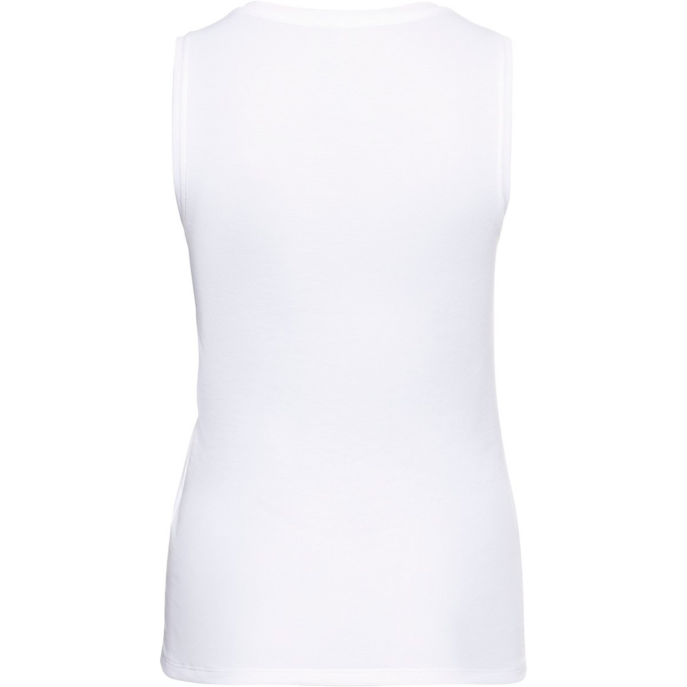 Odlo camiseta térmica manga corta mujer BL TOP V-neck Singlet ACTIVE F-DRY LIGHT vista trasera