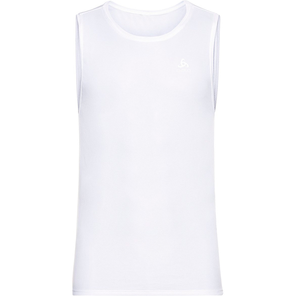 Active f-dry light camiseta térmica manga corta hombre Blanco (L)
