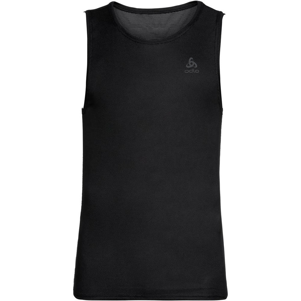 Debardeur active f-dry light camiseta térmica manga corta hombre Negro (XXL)