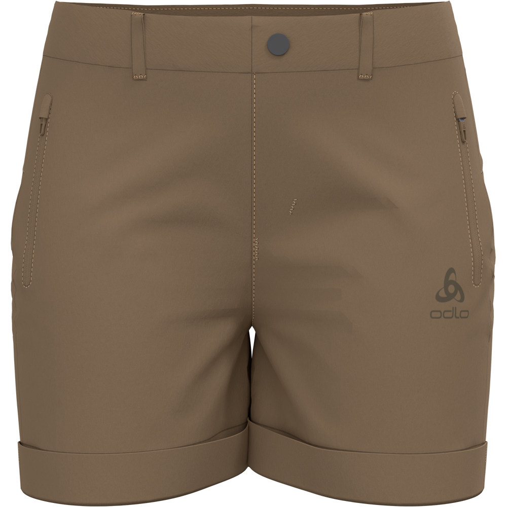 Odlo pantalón corto montaña mujer Short CONVERSION vista frontal