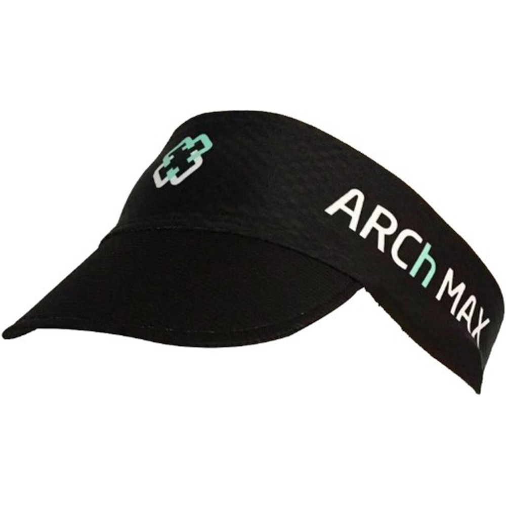 Soft visor gorra running Negro (UNICA)