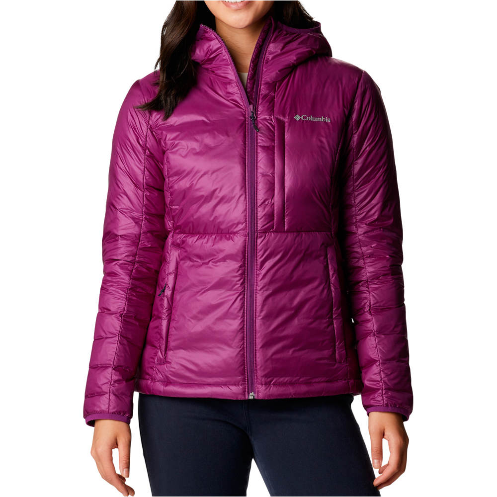 Columbia chaqueta outdoor mujer Infinity Summit� Double Wall� Dn Hdd Jkt vista frontal