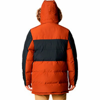 Columbia chaqueta impermeable insulada hombre Marquam Peak Fusion Parka vista trasera