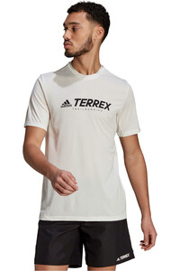 adidas camisetas trail running manga corta hombre TX TRAIL LOGO T vista frontal