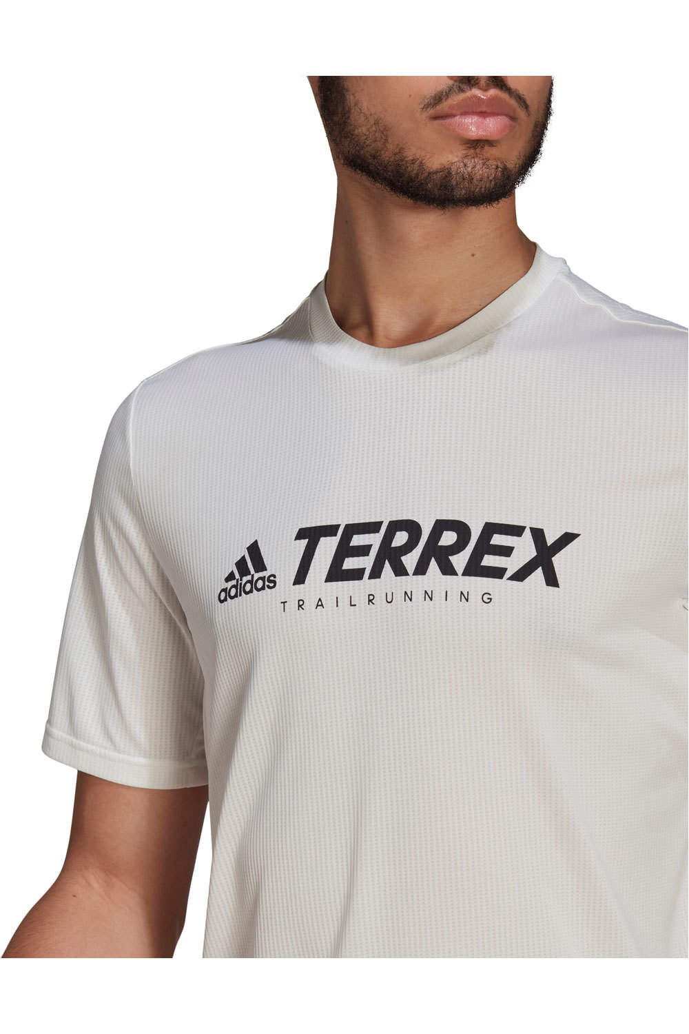 adidas camisetas trail running manga corta hombre TX TRAIL LOGO T vista detalle