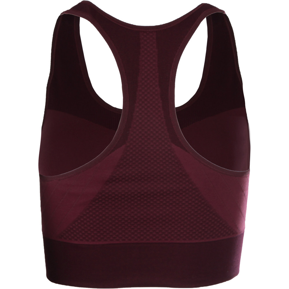 Odlo sujetadores deportivos Sports Bra SEAMLESS MEDIUM vista trasera