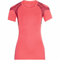 Odlo camiseta entrenamiento manga corta mujer T-shirt s/s crew neck ACTIVE SPINE vista detalle