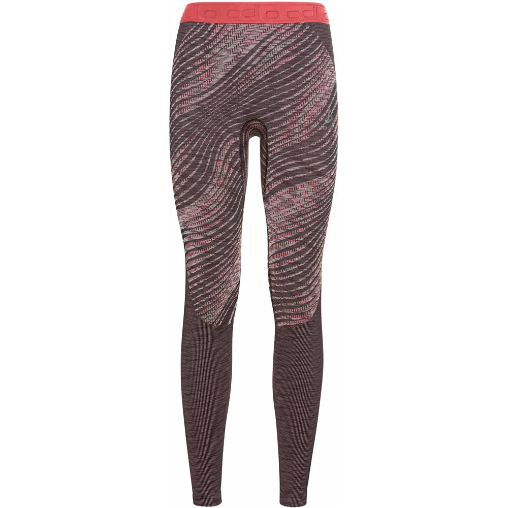 Odlo pantalón térmico mujer BL Bottom long BLACKCOMB ECO vista frontal