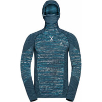 Odlo camiseta térmica manga larga hombre BL TOP with Facemask l/s BLACKCOMB ECO vista detalle