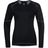 Odlo camiseta térmica manga larga mujer BL TOP Crew neck l/s ACTIVE X-WARM ECO vista frontal