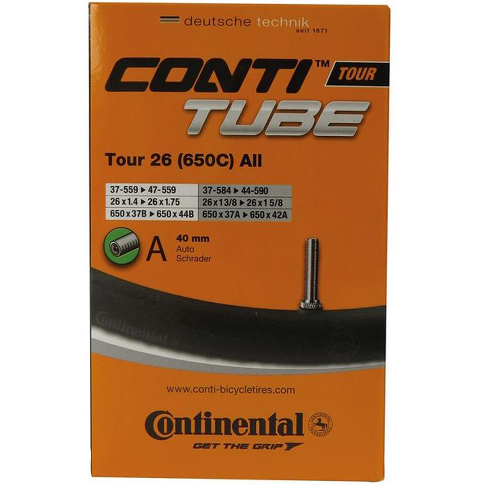 Continental tour 26x14-175 cámara bicicleta paseo