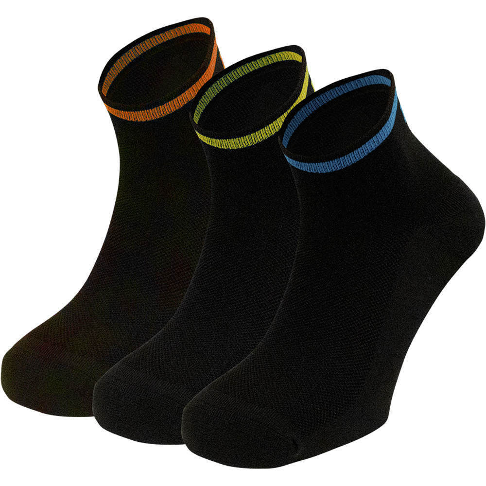 Sporthg calcetines running HG-MARLA SHORT SOCKS PACK OF 3 PAIRS vista frontal