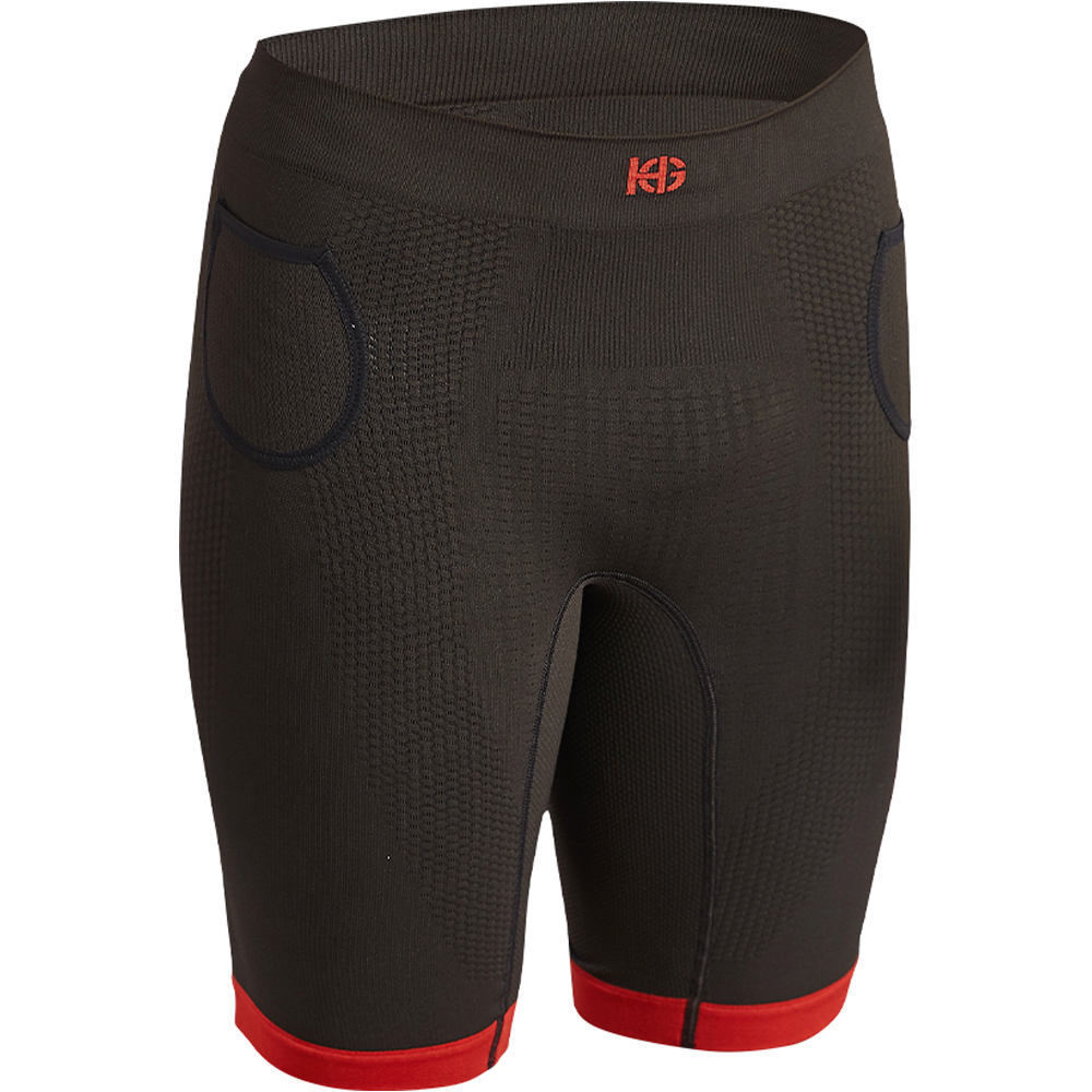 Kerry malla trail running corta hombre Negro (L)