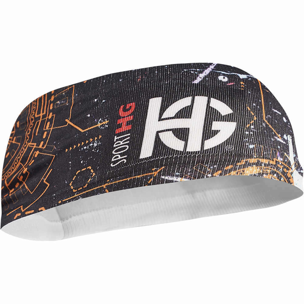 Sporthg varios running HG-GROOVE PRINTED HEADBAND vista frontal