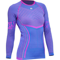 Sporthg camisetas termicas mujer HG-CARBON FURY LONG SLEEVED T-SHIRT vista frontal