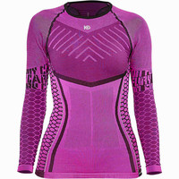 Sporthg camisetas termicas mujer HG-CARBON FURY LONG SLEEVED T-SHIRT vista frontal