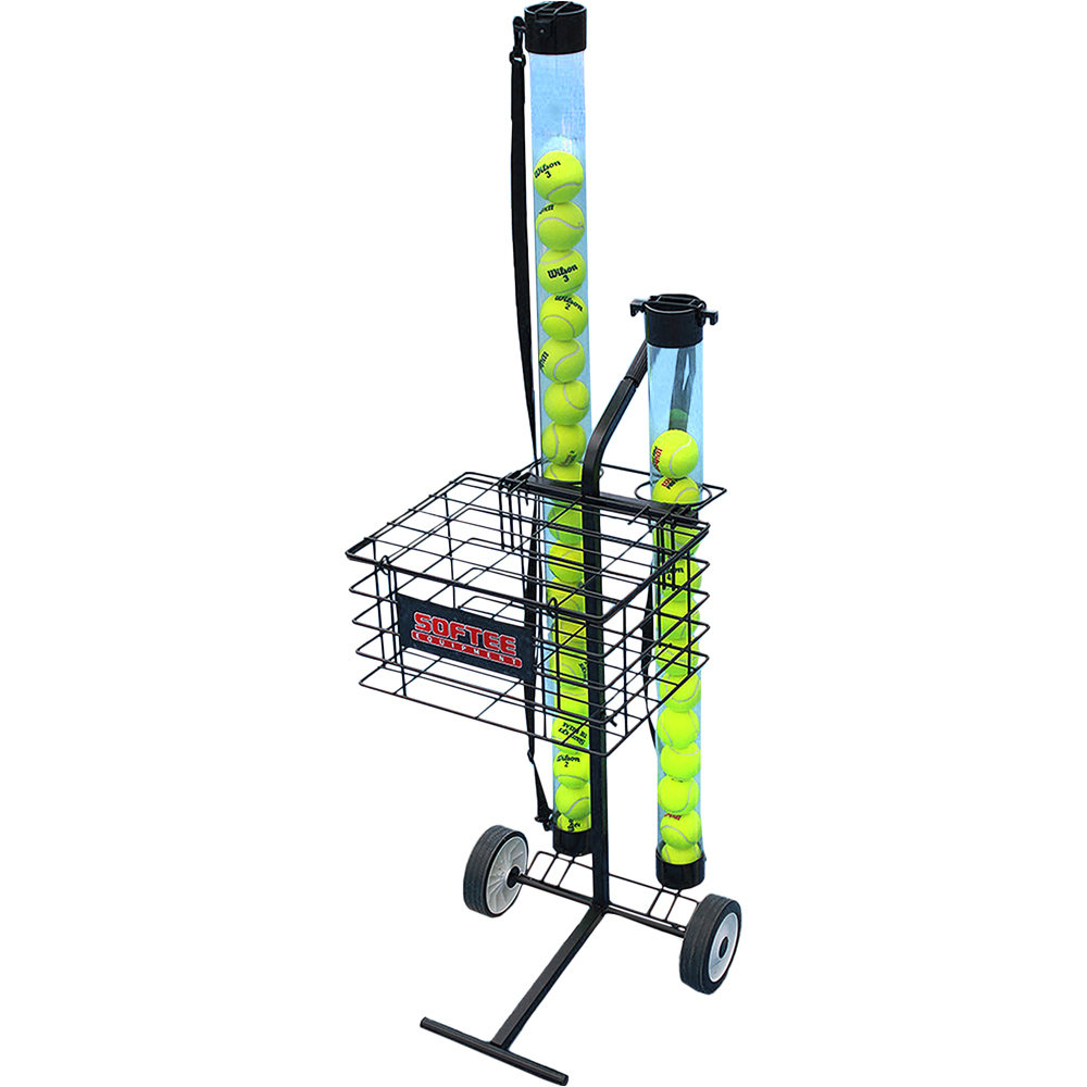 Softee carro portapelotas 80u varios pádel
