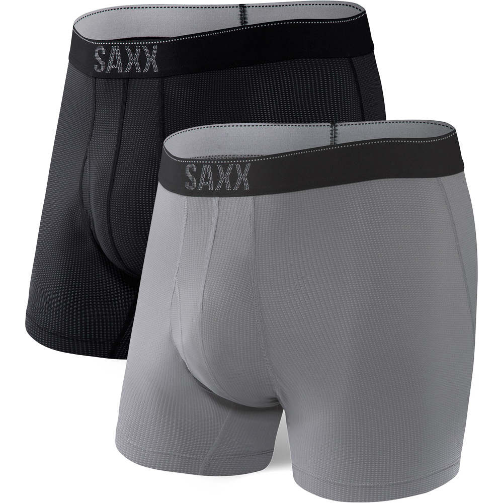 Saxx calzoncillo térmico QUEST BOXER BRIEF FLY vista frontal