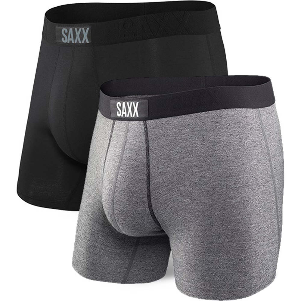 Saxx calzoncillo térmico VIBE BOXER BRIEF 2PK vista frontal