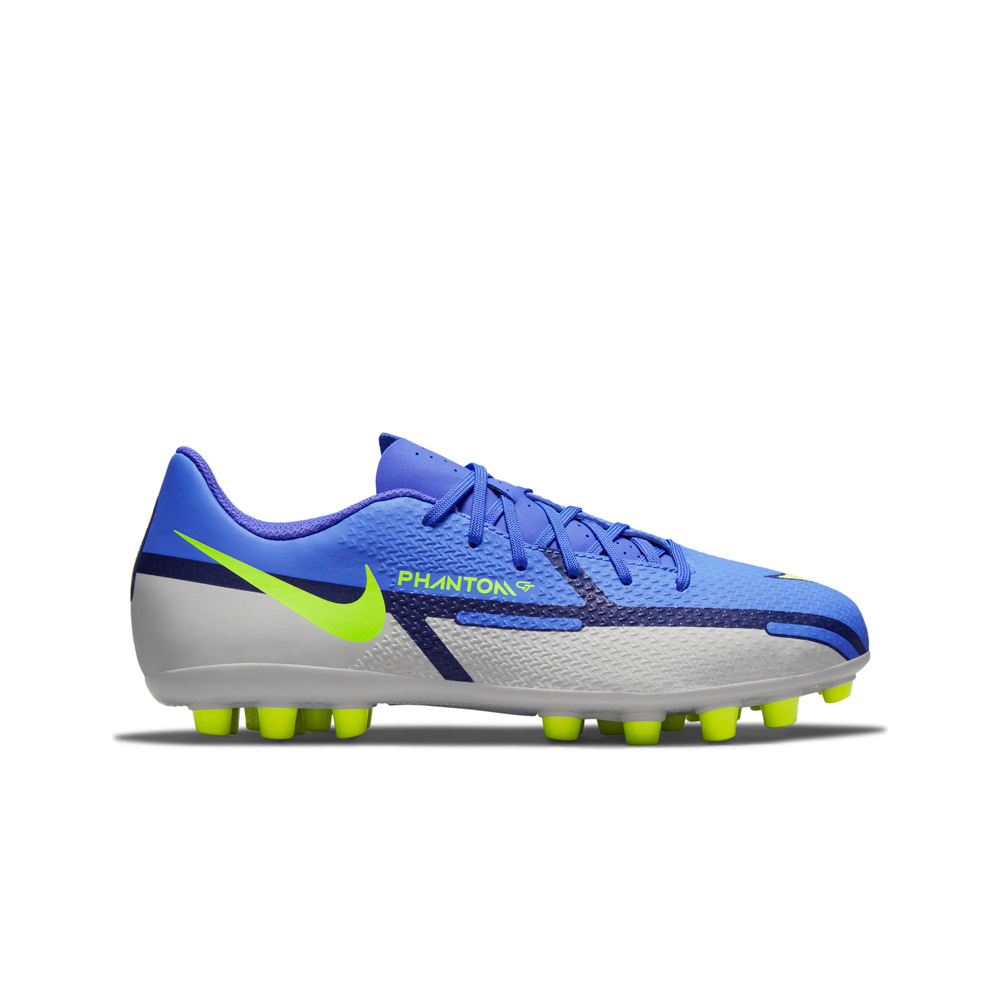 Nike botas de futbol niño cesped artificial JR PHANTOM  GT2 ACADEMY AG lateral exterior