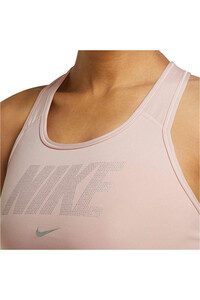 Nike sujetadores deportivos W NK DF SWSH MTLC GX BRA vista detalle