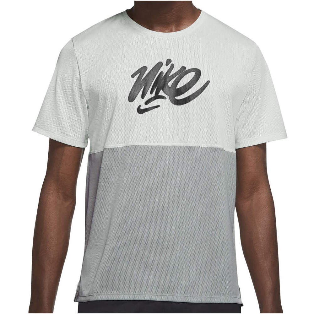 Nike camiseta técnica manga corta hombre M NK DF WR RUN TOP GX SS BLGR 03