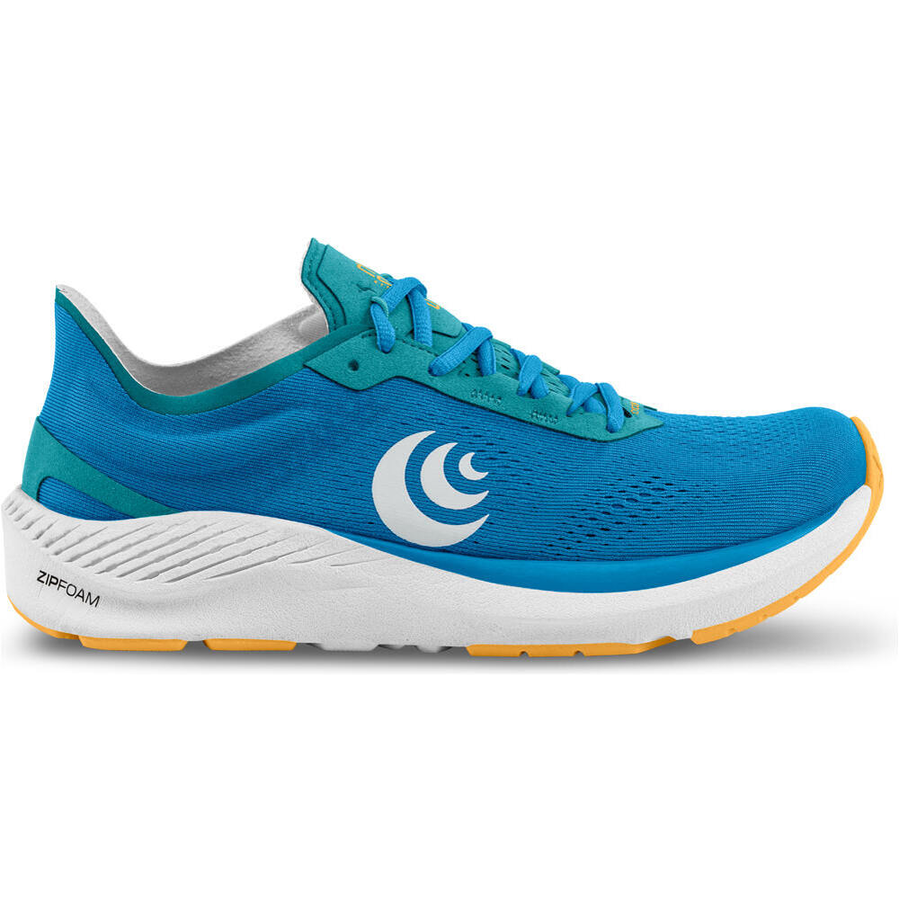 Topo zapatilla running mujer CYCLONE lateral exterior