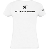 Grivel camiseta montaña manga corta mujer CLIMBDIFFERENT t-shirt Women vista trasera