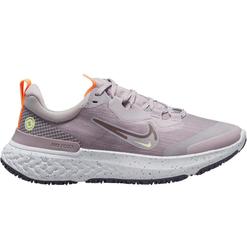 Nike zapatilla running mujer W NIKE REACT MILER 2 SHIELD lateral exterior