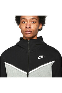 Nike sudadera hombre NSW TCH FLC HOODIE FZ WR vista frontal