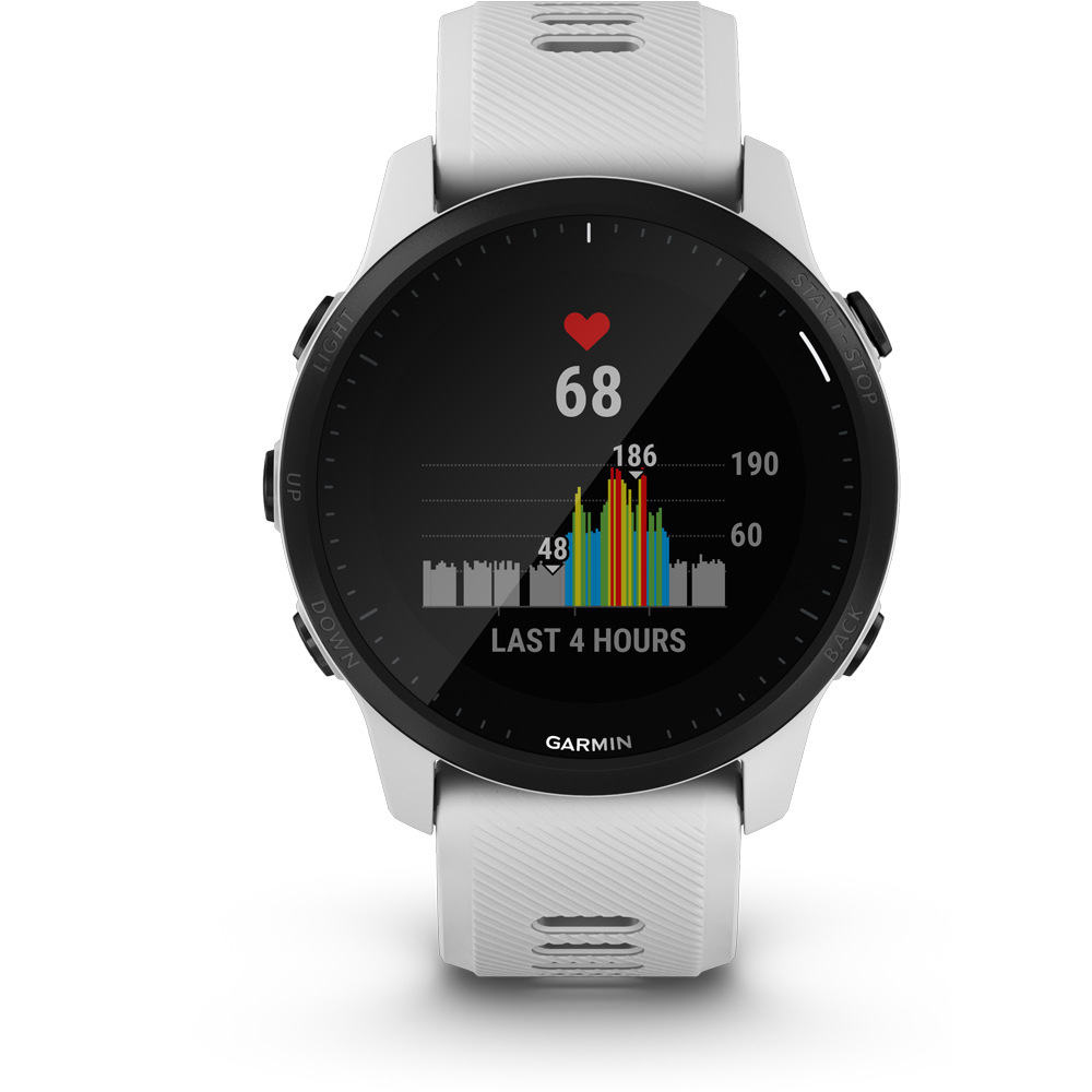 Garmin pulsómetros con gps FORERUNNER 945 GPS LTE BLANCO 02