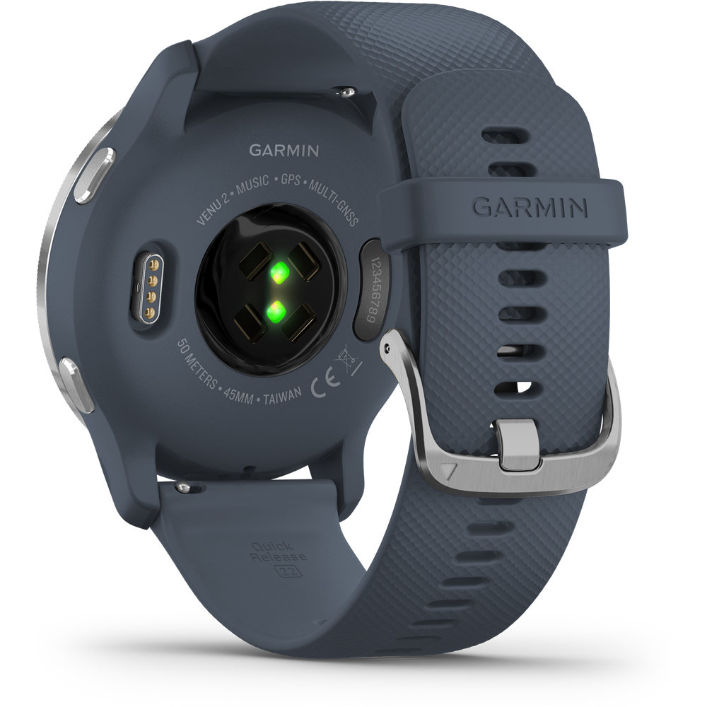 Garmin smartwatch VENU 2 Blue Granite/Silver WW 01