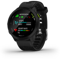 Garmin pulsómetros con gps FORERUNNER 55 NEGRO 06