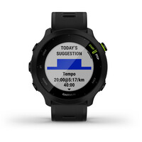 Garmin pulsómetros con gps FORERUNNER 55 NEGRO 09