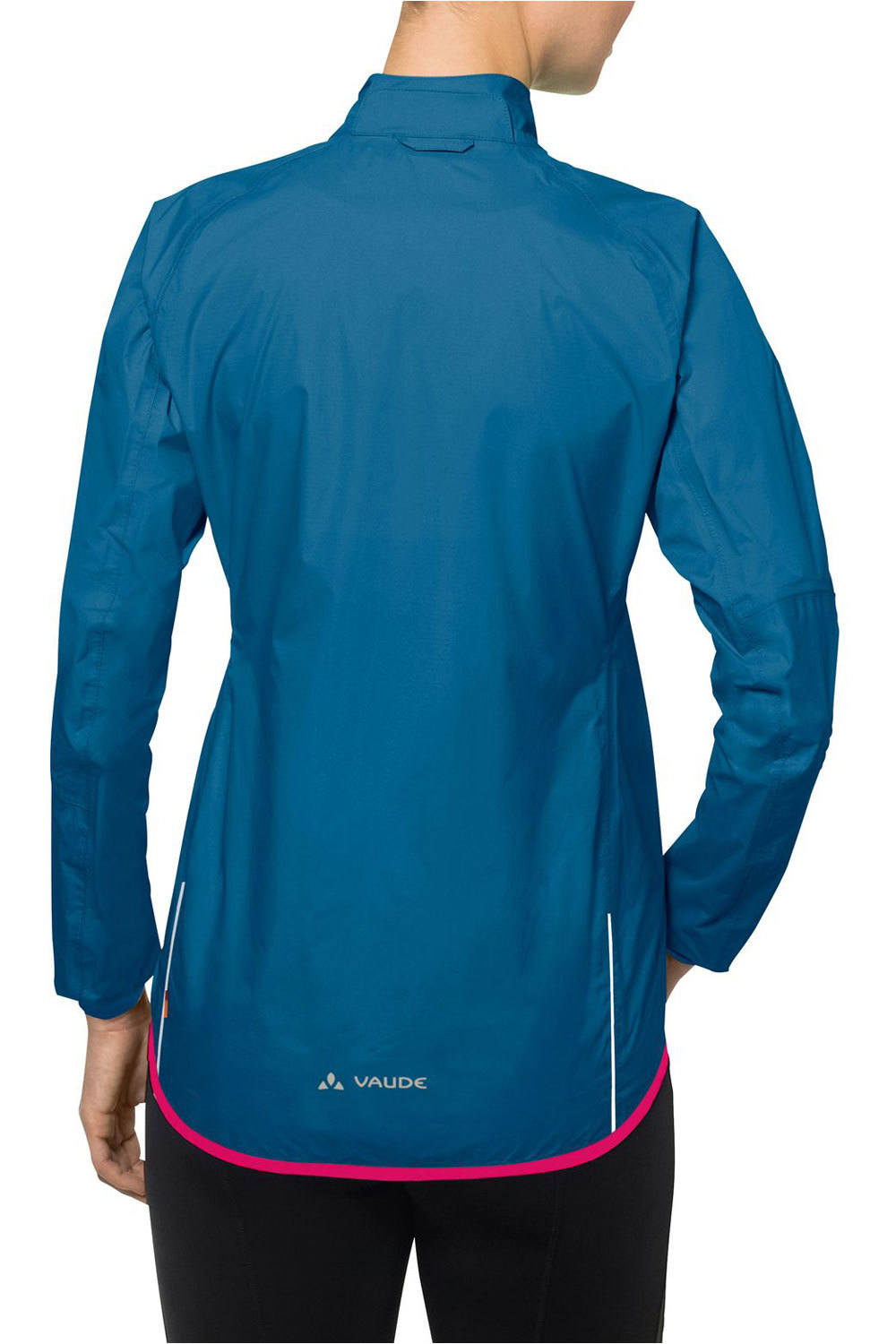 Vaude cortavientos ciclismo mujer Womens Drop Jacket III vista trasera