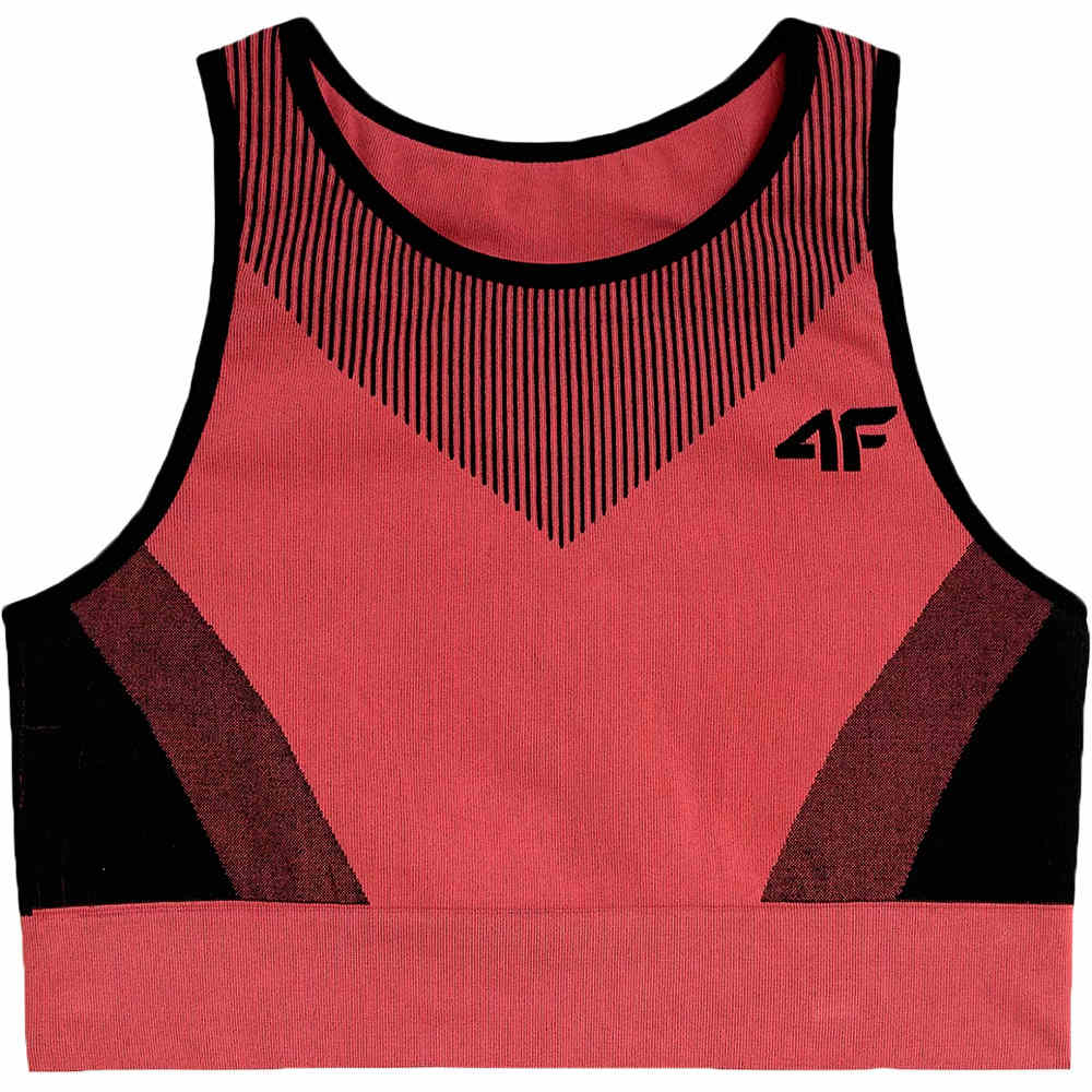 4f sujetadores deportivos SPORTS BRA 4F YOGUI vista frontal