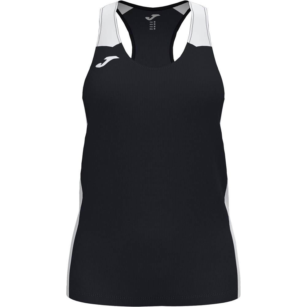 Joma camiseta tenis manga corta mujer CAMISETA TIRANTES RECORD II vista frontal