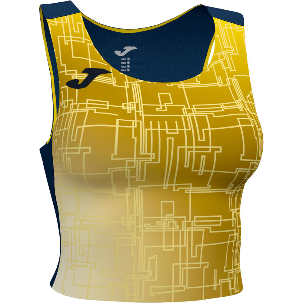 Joma body running mujer TOP ELITE VIII vista frontal